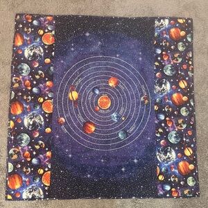 Handmade Out of this World Quilt by Kristin Blandford Designs